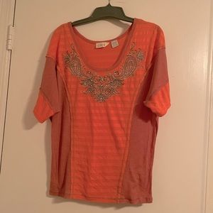 Orange miss me shirt